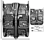 1975-81 Camaro, Firebird/trans Automatic Transmission Floor Panel Complete. Fixed Price $951.26.
