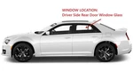 Fits 2011-2023 Chrysler 300 Driver Side Left Rear Door Window Glass. Fixed Price $88.00.