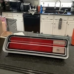 Nos 1972 Ford Galaxie Lh Tail Lamp Assembly D2AZ-13405-A. Fixed Price $145.00.