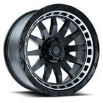 17" American Outlaw Flint Lock Wheel 17X8.5 5X127 +0 Cb 71.6 Black Machine Rim. Fixed Price $499.99.