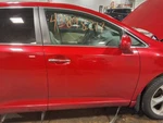 2011 Toyota Venza Passenger Right Front Door 7R1 Red Oem Used 120-50516AR. Fixed Price $845.00.