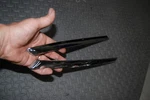 1968 Chrysler New Yorker Left And Right Chrome Roof Divider Trim With Vinyl Top. Fixed Price $49.00.