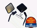 Crown 5462736K Left & Right Side Mirror Set For Jeep Wrangler CJ5 CJ6 CJ7 CJ8. Fixed Price $47.56.