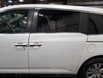 2016 Odyssey Left Driver Side Rear Door Assembly Color: White NH603P. Fixed Price $494.00.