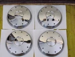 Nos Ford Dog Dish Hub Caps 10 1/2" Set Of 4 Galaxie 500 Hipo 1961 1962. Fixed Price $599.95.