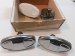 1928-30 Ford Outer Bumper Clamps, Chrome, A-17758-C. Fixed Price $14.47.