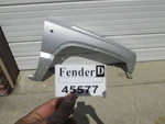 2002 2003 2004 Jeep Liberty Right Passenger Side Front Fender Silver Oem Wing. Fixed Price $99.99.