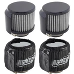 Speedway Motors Shielded Valve Cover Breather/pre-filter Kit. Fixed Price $44.99.