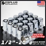 20PC Chevrolet Wheel Lock 1/2-20 Chrome 1.4" Tall Fit Older ASTRO/BLAZER/C10/G10. Fixed Price $29.99.