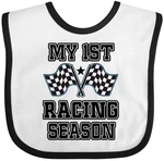 Inktastic My 1ST Racing Season Checkered Flags Bib Car Road Babys Boy. Fixed Price $15.99.