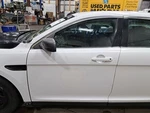 2013 Taurus Left Driver Side Front Door Assembly Color: White Yz. Fixed Price $470.00.
