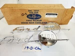 Set Of 2- Bob Drake B5C-16721 1955 Ford 100 Pickup Side Emblems. Fixed Price $90.00.