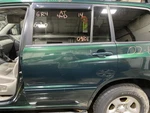 Rear Door Toyota Highlander 01 02 03 04 05 06 07 Left Green 1428457. Fixed Price $157.49.
