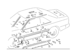 Genuine Mercedes-benz Snap Fastener 001-988-56-81. Fixed Price $11.30.