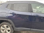 2017-2024 Jeep Compass Right Passenger Side Rear Door Blue. Fixed Price $720.00.