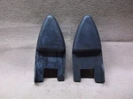1967 1968 Mercury Cougar Gte Pair Front Bumper Corner Fillers. Fixed Price $60.00.