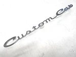 61 62 63 64 65 66 Ford Truck Custom Cab Door Emblem Script ( X1 ) New*. Fixed Price $29.99.