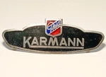 Vw Karmann Ghia Side Body Badge Emblem 1960-1974 Metal & Enamel Vintage. Fixed Price $30.99.