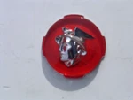 1949 Mercury Trunk Crest Red Plastic Emblem New *. Fixed Price $99.99.
