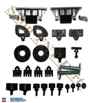 1972 Body W/ Hood Wedges Bumper Kit Mopar Lic'd Rubber Stops Trunk. Fixed Price $59.99.
