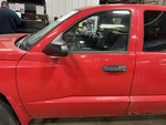 05-11 Dodge Dakota Driver Left Front Door Flame Red PR4. Fixed Price $200.00.