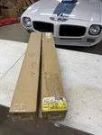Nos Gm 1970-81 Firebird Camaro Trans Roof Rail Weatherstrip 9858880 & 9858881. Fixed Price $1200.00.