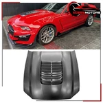 Fits 10-14 Ford Mustang GT500 Style Unpainted Front Hood Panel Cover Aluminum. Fixed Price $699.00.
