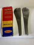 Nos Mopar 1455-221 1951-52 Dodge Desoto Plymouth Wind Deflector Set, Stainless. Fixed Price $104.78.