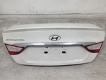 2011-2014 Hyundai Sonata Trunk Deck Lid Shimmering White *w/o Camera*. Fixed Price $475.00.