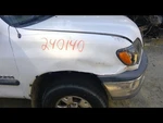 00 01 02 03 04 06 Toyota Tundra SR5 Driver Left Fender WHT-056 Dent. Fixed Price $112.49.