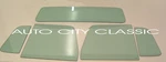 Glass Ford Pickup 1957 1958 1959 1960 Vent Door Back Green Tint Window Set. Fixed Price $199.00.