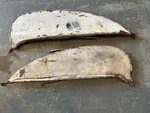 1957 1958 Ford Foxcraft Fender Skirts FWS-587. Fixed Price $150.00.