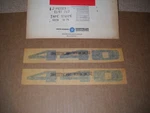 Nos Mopar 1971 Gtx Road Runner Satellite Front Fender 440 Decals Black Mint Pair. Fixed Price $65.00.
