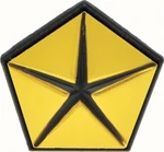 Oer Gold Pentastar Right Hand Fender Emblem 1967-1972 Dart Duster Models. Fixed Price $20.98.