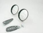 2X Exterior Mirrors With Edge Suitable For Porsche 911 Model Manufactured 68-71. Fixed Price $91.83.