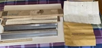 Nos Gm 1965 Buick Lesabre Rear End Panel Moulding Kit #1365740 #1372192 #1372193. Fixed Price $90.00.