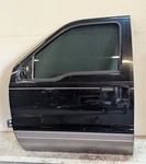 Black Tan Front Left Driver Door Assembly Fits 2000-2005 Ford Excursion. Fixed Price $569.01.