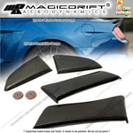 15-19 Ford Mustang Quarter Panel Side Scoops + Window Louver Cover Body Kit. Fixed Price $69.88.
