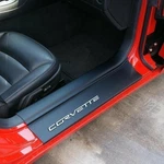 Gm Licensed C6 Door Sill Plates/protector : Black With White Corvette Script. Fixed Price $99.99.