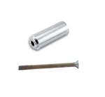 Chrome Curved Arm Rear View Peep Door Mirror Extension 1.5". Fixed Price $13.50.