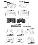 1969 1970 Mustang Fastback Deluxe Weatherstrip Seal Kit Doors Roof Trunk. Fixed Price $329.95.