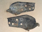 Corvette Bracket Frame To Crossmember Extension Arm Pair Gm Oem 69 70 71 72. Fixed Price $270.00.
