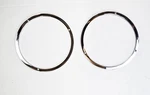67 68 Mustang & Shelby Chrome Head Light Door Trim Ring Pair C7ZZ-13064-C. Fixed Price $40.99.