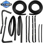 Door Weatherstrip Rubber Seal Kit 12 Pc Set For 73-80 Chevy Gmc Pickup Truck. Fixed Price $119.99.