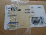 New Gm Radiator Nos Oem 52481614 Chevy 400CID Pontiac Grand Prix Caprice Impala. Fixed Price $199.99.