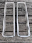 1964-1965 Ford Thunderbird Left/right Taillight Trim Bezels Factory Oem. Fixed Price $76.00.