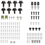 Amk Products Rear Fold Down Seat/ Trap Door Fastener Kit Mustang Fastback 71-73. Fixed Price $46.79.