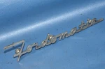 Vintage 1953-56 Fordomatic Emblem Badge Logo Chrome 8" Trunk Trim Oem. Fixed Price $42.50.