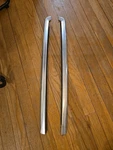 1981 -88 Monte Carlo Chrome Windshield Trim Moldings Lh Rh Oem. Fixed Price $99.75.