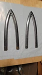 1953 1954 Chevy Bel Air Rear Quarter Panel Molding Nice Left And Right Spears. Fixed Price $40.00.